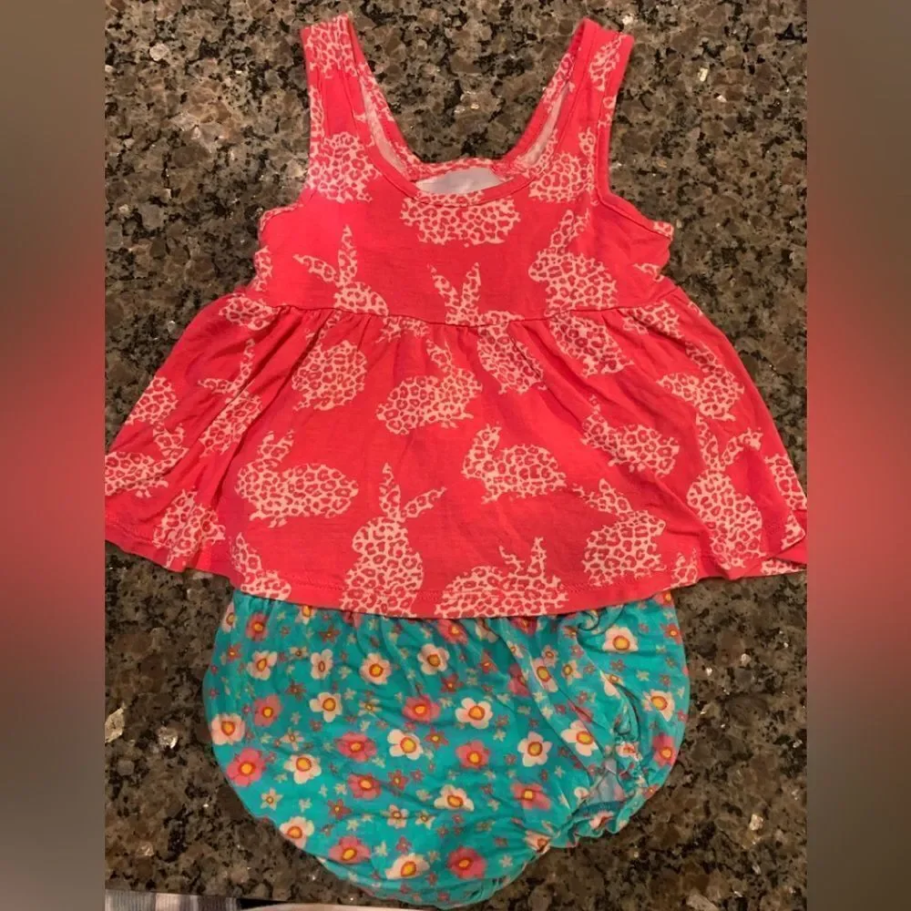 Posh Peanut baby girls outfit.  Size: 6 - 12 months.